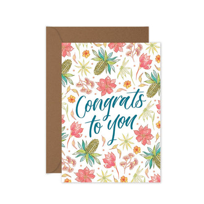 Congrats To You | Congratulations Greeting Card