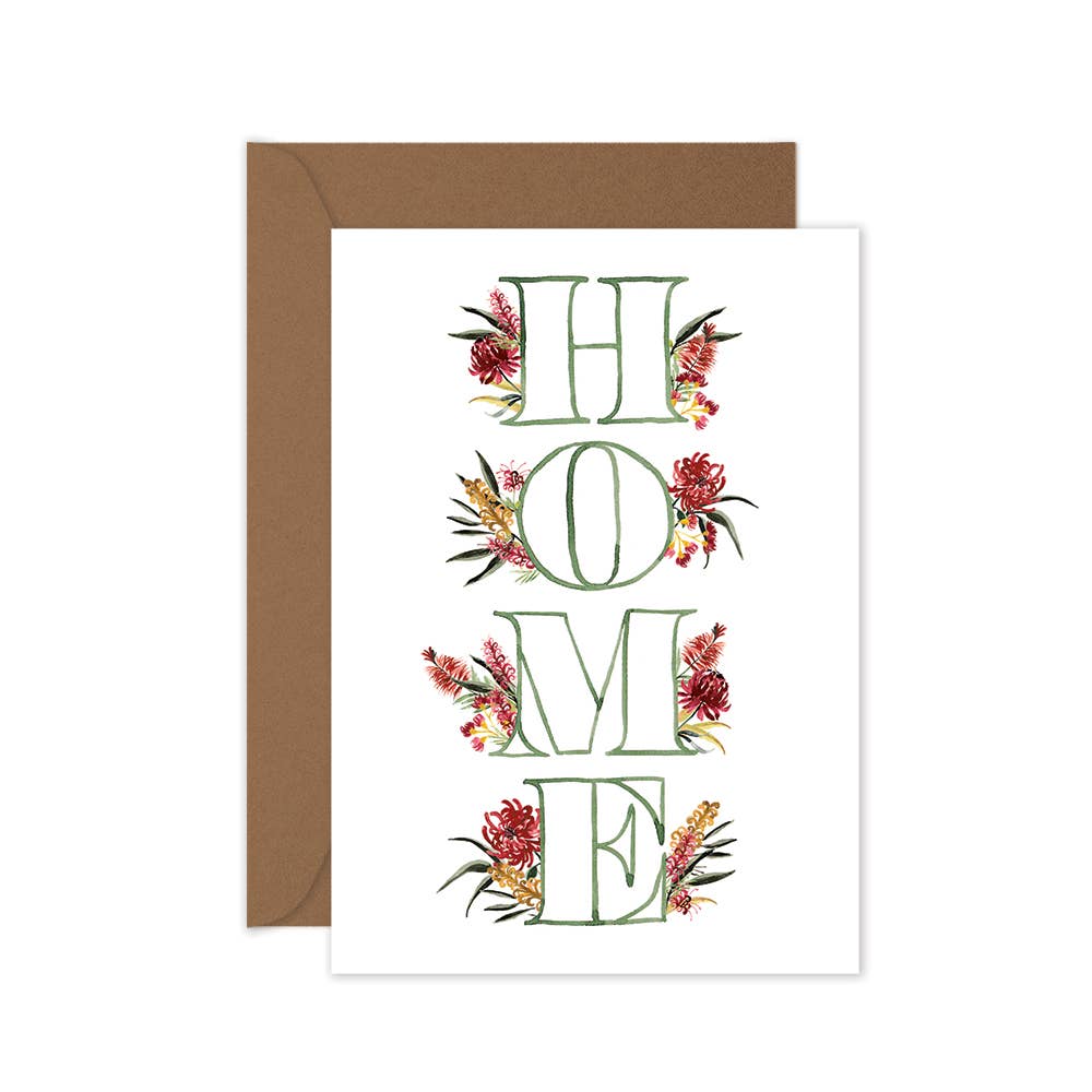 Native Home - New Home Greeting Card