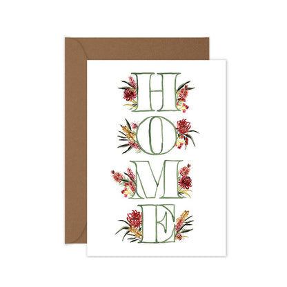 Native Home - New Home Greeting Card