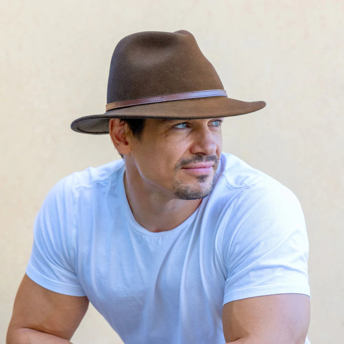 Evoke Paterson Fedora - Wool Felt.