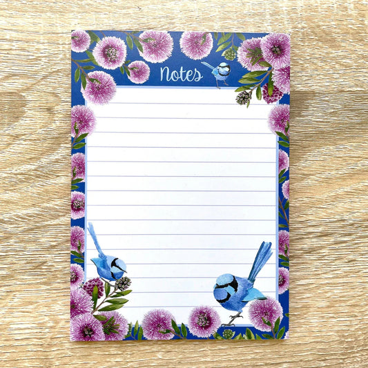 Artwork Notepad 50 pages. Designed and Printed in Australia