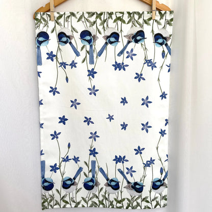 Australian Made Pure Cotton Tea Towel. Australian Bird Native Decorative Prints