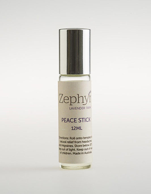 Zephyr Pure Lavender Peace Stick Roll-on. Made in Conjola, Australia.