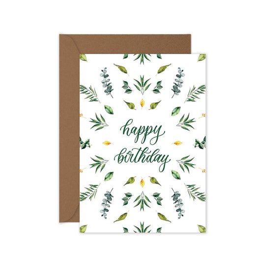 Birthday Leaf