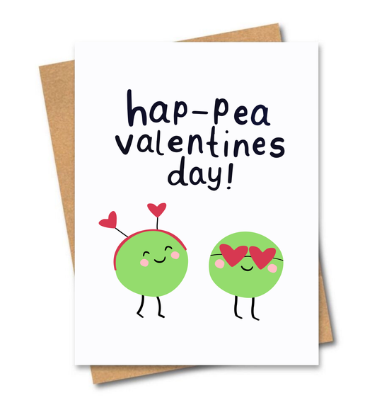Hap-pea Valentine's Day