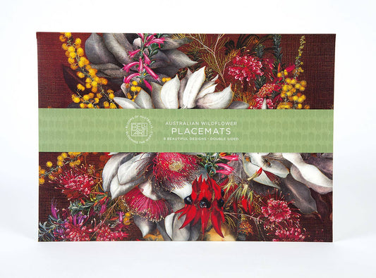 Wildflower Dining Placemats. Handmade in Australia